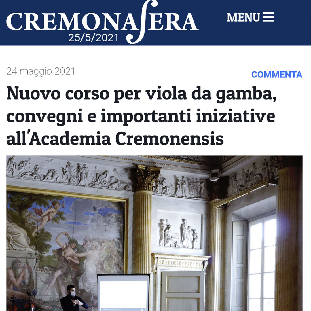 Cremona Sera - Violin Making School In Cremona | Academia Cremonensis ...